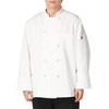 Red Kap Unisex-Adult Ten Pearl Button Chef Coat White