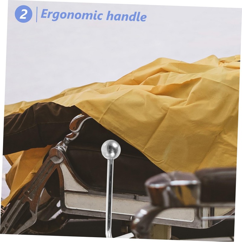 COLLBATH Hydraulic Salon Chair Reclining Handle Ergonomic Lift Mechanism for