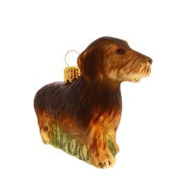 Hamburger Weihnachtskontor - Christmas Tree Decoration - Rough Hair Dachshund