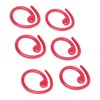 50PCS Metal Stitch Markers Spiral Markers Multifunctional Crochet Locking Hooks