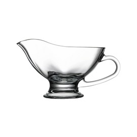 Dajar Gravy Boat Glass, Transparent, 19 x 8.8 x 11 cm