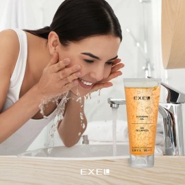 Gel De Limpieza Facial Suave Limpiador Piel Grasa Exel 100ml