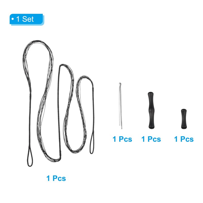 PATIKIL Bow String Replacement with Bowstring Finger Guards for AMO