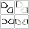 labwork Front Bumper Fog Light Outer Bezel Cover Black Replacement