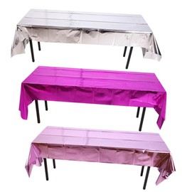 Table Covers Sequin Party Tablecloth Rectangle Table Cloth Table Cover Table Cloths Rose Gold Tablecloth Decorate Rosy Gold Leaf