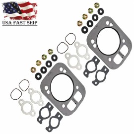 Unbranded 2Packs OEM Head Gasket Kit For CH25 CH730 CH740 CV25 25HP 24 841 04-S