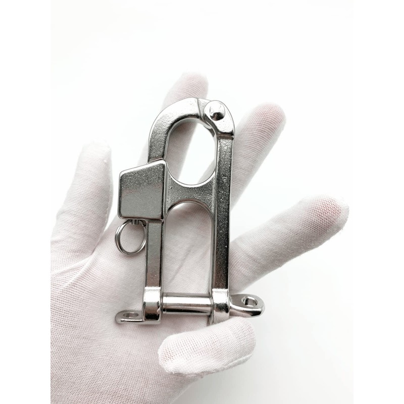 QIANJIEER Quick Release Snap Shackle - 316 Stainless Steel Shackle