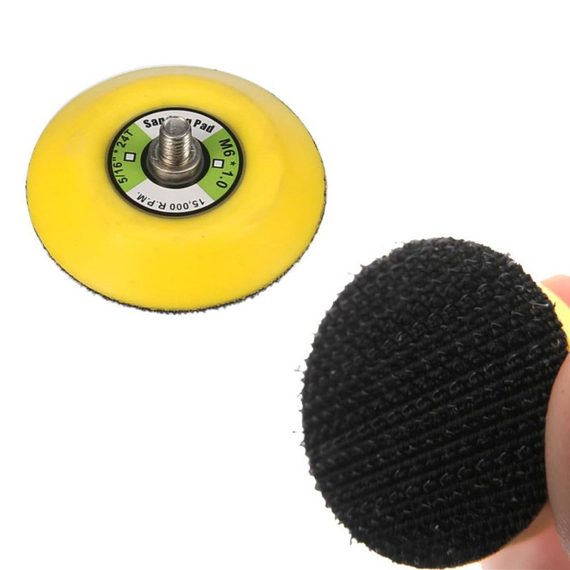 φ3-inch Hook and Loop Sanding Pad, Diameter 3”(75mm) with Shank1/8(3mm)