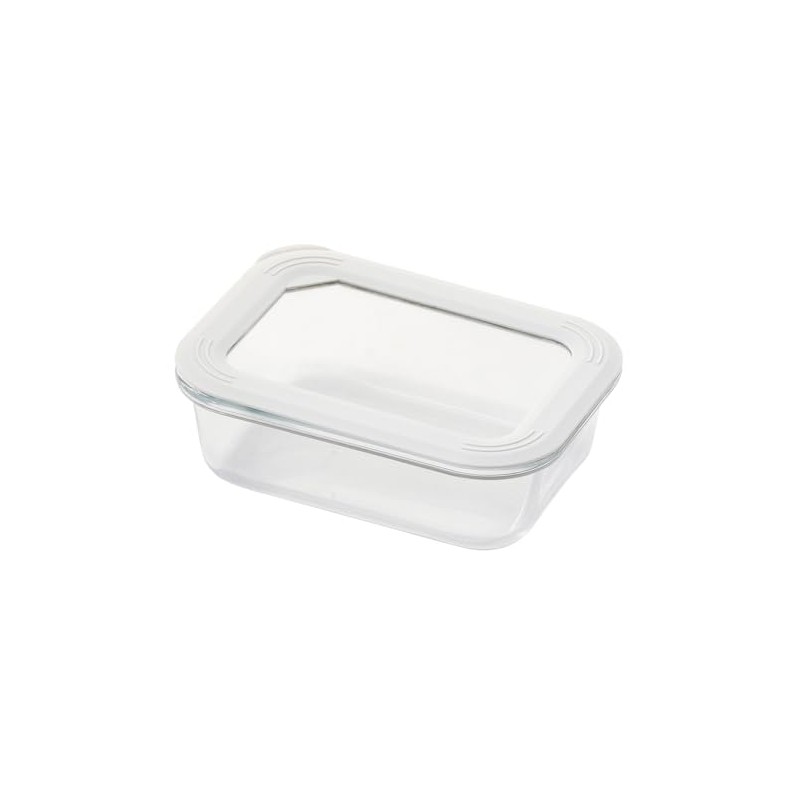 Pearl Metal HC-531 Storage Container, Easy, Airtight, Heat Resistant, Glass,
