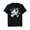 Cartoon Character With Treasure Chest Fun Design For Kids T-Shirt