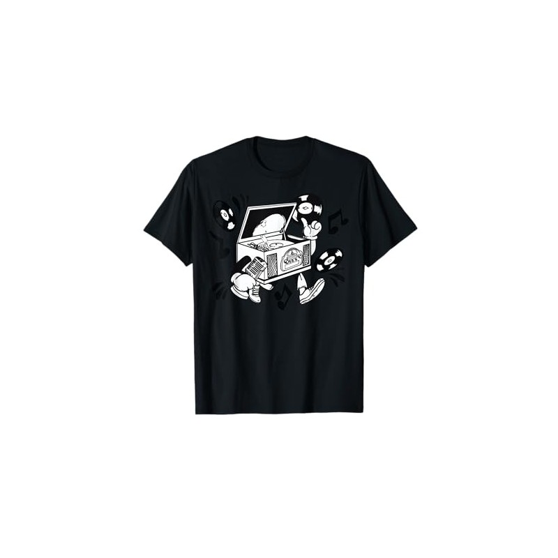 Cartoon Character With Treasure Chest Fun Design For Kids T-Shirt