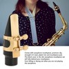 Alto Saxophone Mouthpiece Kit ABS Structure Metal Buckle Clip 2.5