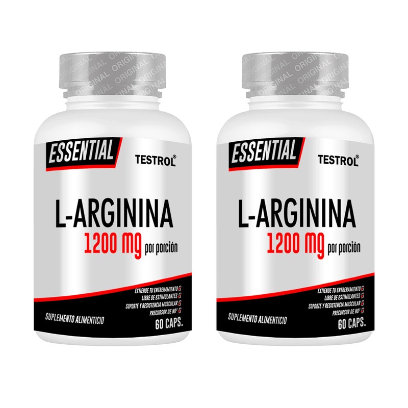 Arginina Essential 1200 mg, un precursor natural que potencia la