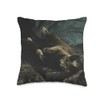 Russian Blue Cat Throw Pillow