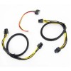 Micro SATA Cables Main Deputy Dual Power ON/OFF Switch Controller