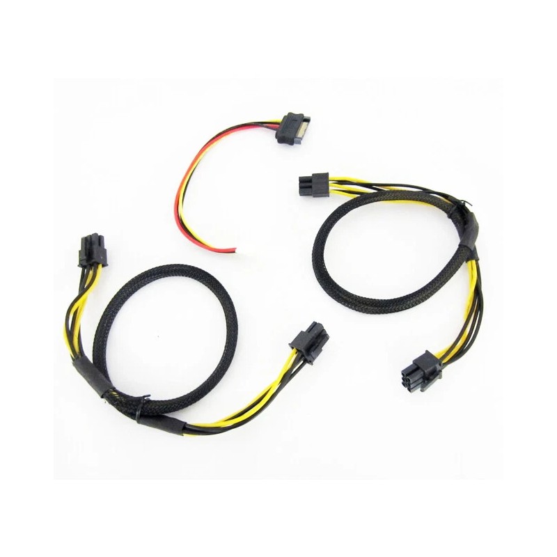 Micro SATA Cables Main Deputy Dual Power ON/OFF Switch Controller