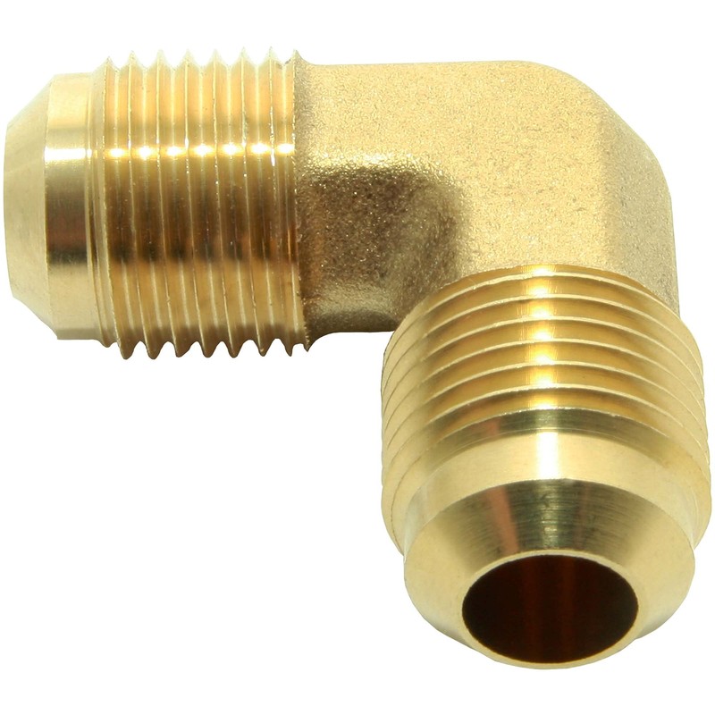 Air Conditioning Split Connection Nipple 90° Set 3/8 Inch with