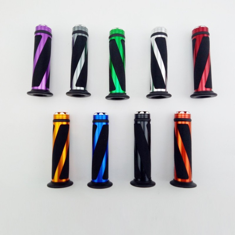 OKSTNO Universal Motorcycle Rubber Gel Handlebar Hand Grips for 7/8"