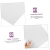 ULTECHNOVO 10 Sheets White Foam Sheets Thick Craft Foam for