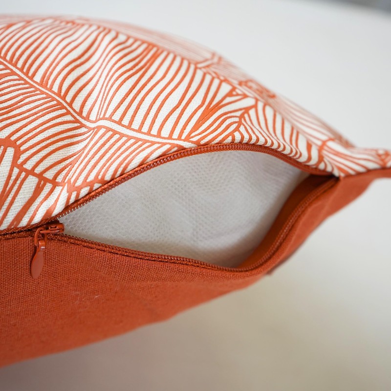 Viste tu hogar Pack of 2 Cushion Covers 70% Cotton