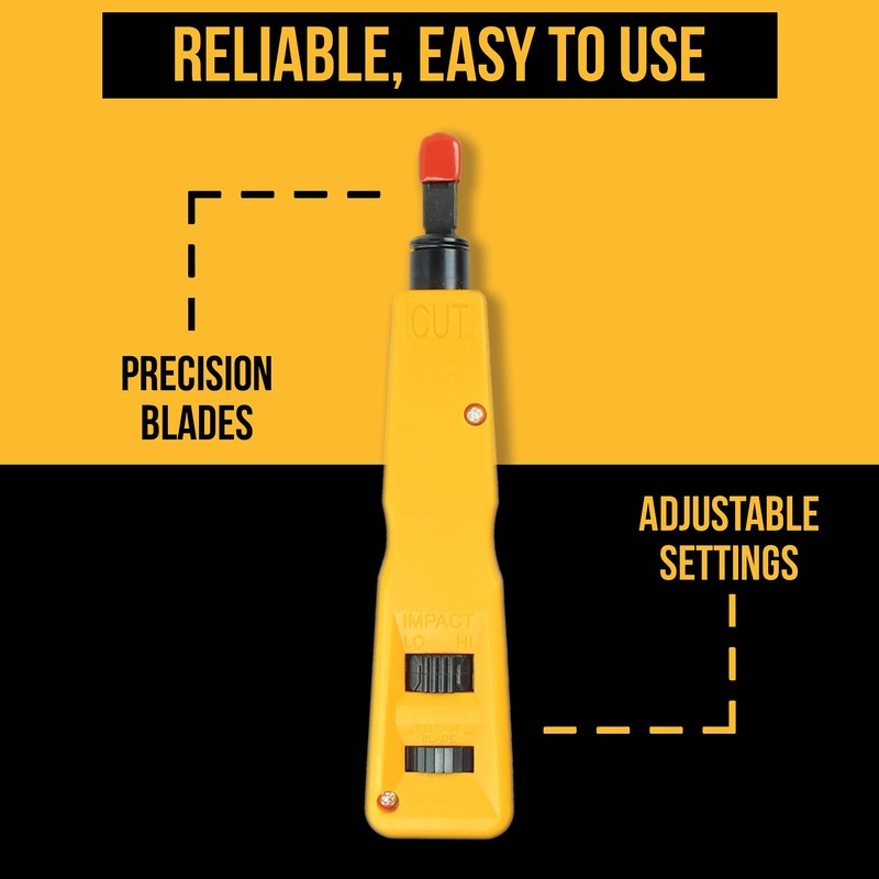 InstallerParts 10 in 1 Network Installation Tool Kit - Cables