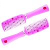 A Beautiful Pink Girls Saloon Hair Comb Hair Brush