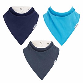 Lovjoy Large Bandana bibs - Special Needs Bibs - For Older Children, Youth and Adults - Practical, absorbent and Stylish (SET 08)