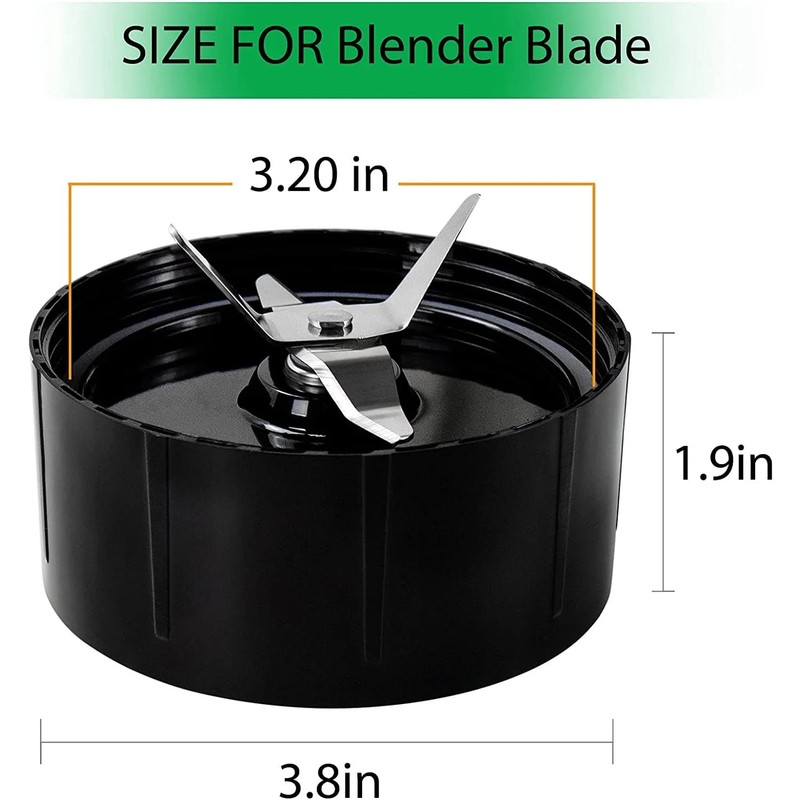 Magic Bullet Cross Blade,Cross Blade Replacement Parts with Gaskets for