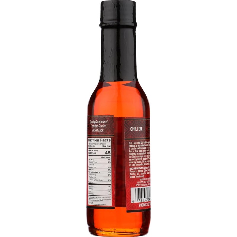 Sun Luck Chili Oil, 5 oz (3)