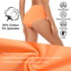 Molasus Molasus Women's Soft Cotton Underwear Briefs High Waisted Postpartum