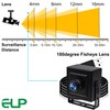 ELP 180degree Fisheye Lens Wide Angle USB Camera 1080P Mini