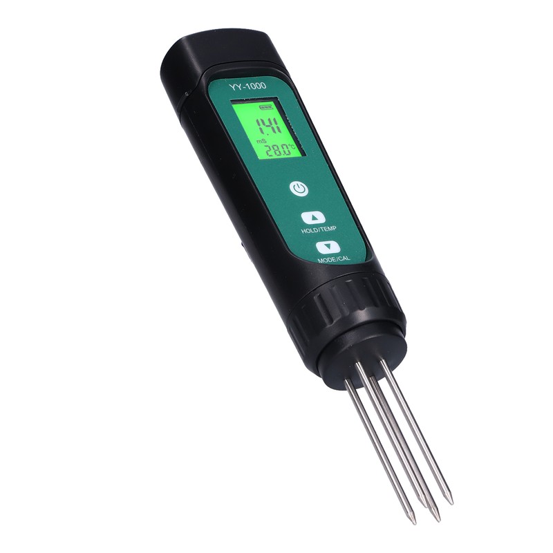 3in1 Soil Tester EC Temperature Moisture Soil Meter for Outdoor