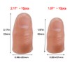 ANCIRS 20 Pcs Finger Magic Trick, 2 Sizes Fake Soft