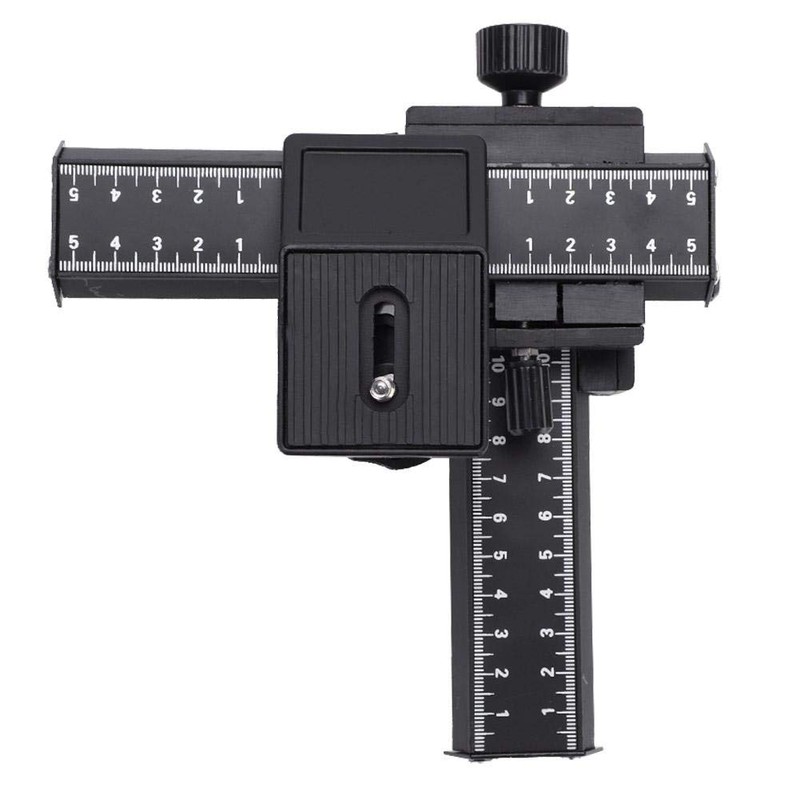 Elerose Macro Focus Rail, 4-Way Macro Focus Rail Slider with