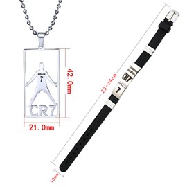 Two-piece Set Cr7 Gifts for Boys, Adjustable Ronaldo Gifts for Boys, Having a Unique Logo Ronaldo Gifts, Cr7 Gift Use for the Best Gift for Boys Who Love Football