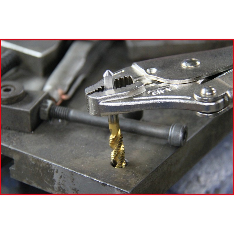 KS Tools 115.2033 Grip Pliers with Easy-Release 55 mm Length