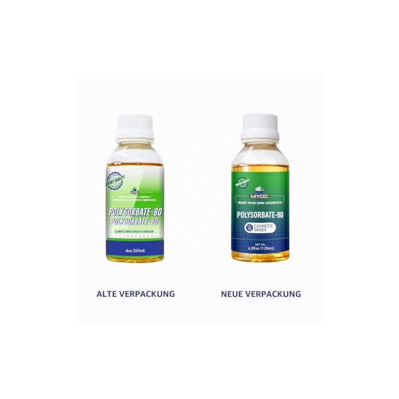 Polysorbate 80 - 4 oz (120 ml) | Cosmetic Grade