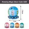 Magic Bean Puzzle Rotating Cube Toys for Kids,Magic Cube Creative
