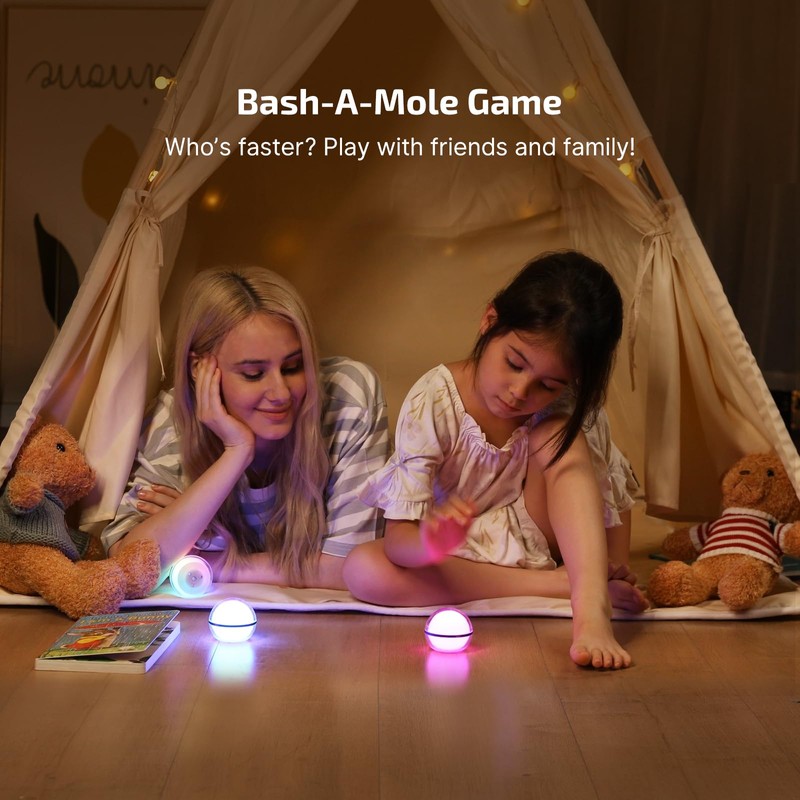 OLIGHT Sphere 75 Lumens Night Light 360-degree Light-Emitting Surface Kids-Friendly