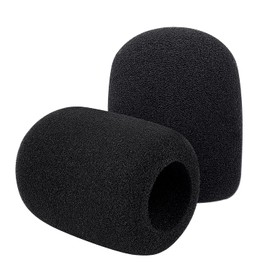 YOUSHARES Rode PodMic Pop Filter - Mic Windscreen Foam Wind Cover for Rode PodMic Podcasting Microphone to Blocks Out Plosives (2 packs)