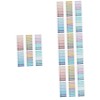 SEWACC 4pcs Arrow Page Markers Multi Function Sticky Tabs for