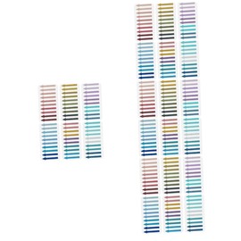 SEWACC 4pcs Arrow Page Markers Multi Function Sticky Tabs for Convenient Book Annotation for Home and Office Use Lightweight and Practical Sticky Flags