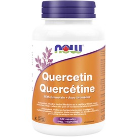 NOW Quercetin with Bromelain, 120 Vcaps