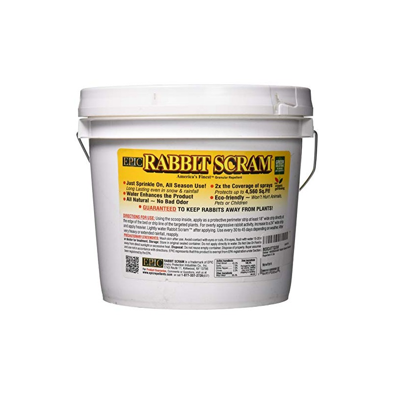 Wetsel Rabbit Scram Organic Granular Repellent 6 lb
