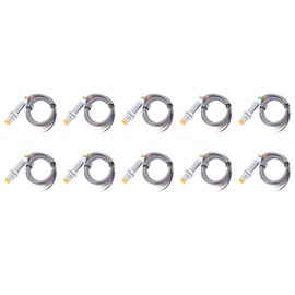 Garosa 10PCS LJ12A3-4-Z/AX Inductive Proximity Sensor Switch Detector 3-Wire NPN DC 6-36V 300mA,Isolation/Load Switch