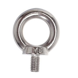 Ringschraube, geschmiedet, Edelstahl V4A, M16, 27mm