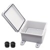 YETLEBOX Waterproof Electrical Box Dustproof Junction Box Weatherproof IP67 ABS