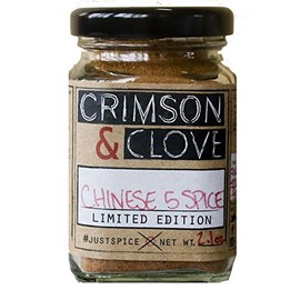 Chinese Five Spice by Crimson and Clove (2.1 oz. glass spice jar)