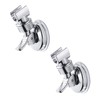 2 Pcs Shower Head Holder Adjustable Suction Cup Shower Head