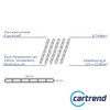 CARTREND 10679 Guy Element, Awning Ladders, Grey, 6 Compartments for